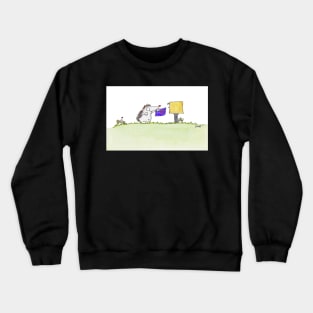 Hedgehog Post Crewneck Sweatshirt